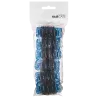 Bigoudis brosse bleu diam 28mm x6 - Haircare