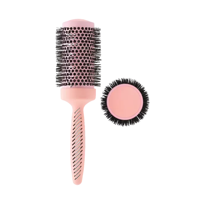 Brosse brushing en céramique anti-statique 53mm - Pastel-ion