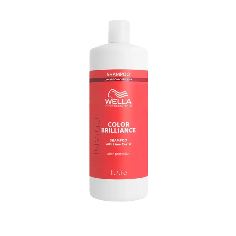 Shampoing cheveux colorés épais - Wella -Invigo Color brilliance -1L