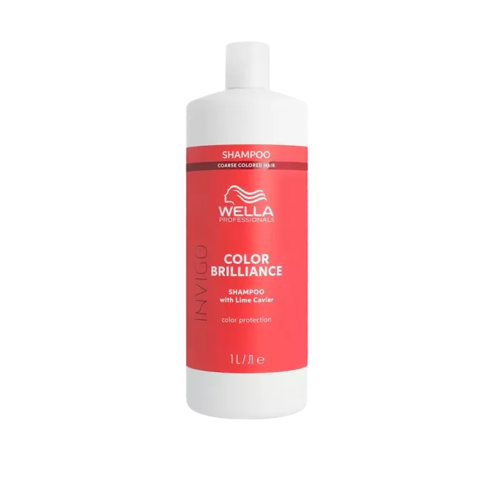 Shampoing cheveux colorés épais - Wella -Invigo Color brilliance -1L