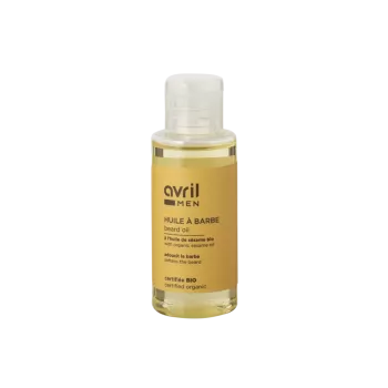 Huile de barbe nutritive certifiée bio - Avril - 50ml