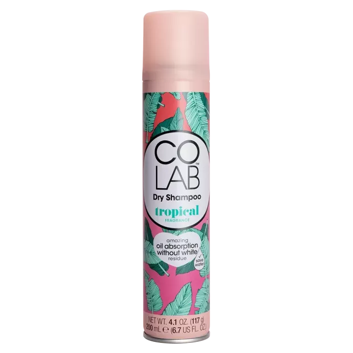 Shampoing sec pêche et papaye - CoLab - Tropical - 200ml