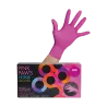 Gants rose nitrile taille M - Framar - x100