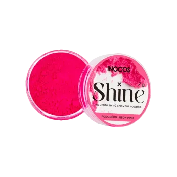 Pigment en poudre pour ongle - Inocos - Néon pink - 7gr