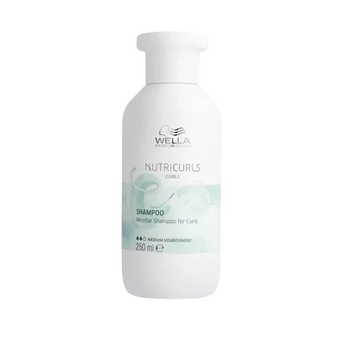 Shampoing micellaire pour cheveux bouclés - Wella - Nutricurls Curls - 250ml