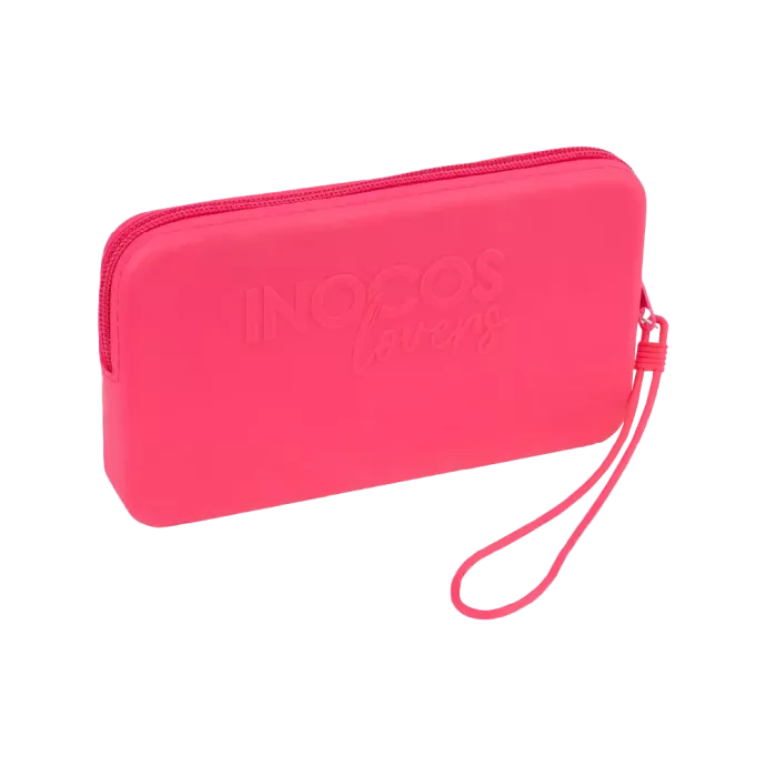 Pochette en silicone rose - Inocos lovers