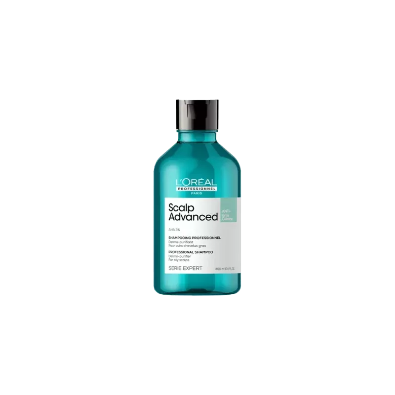 Shampoing cheveux gras - L'Oréal - Scalp advanced anti-oiliness - 300ml