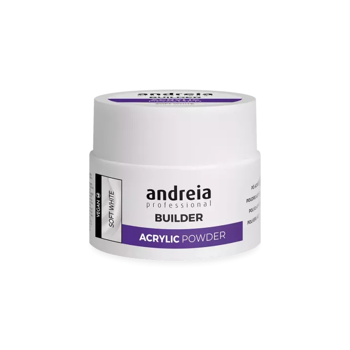 Poudre acrylique blanc laiteux - Andreia - Soft white - 20gr