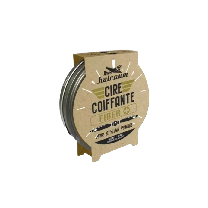 Cire coiffante fibreuse - Hairgum - Fiber+ - 40gr